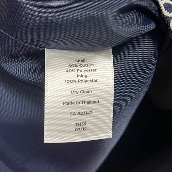 NWT Talbots Bow-Front Patterned Dress - Picture 15 of 15